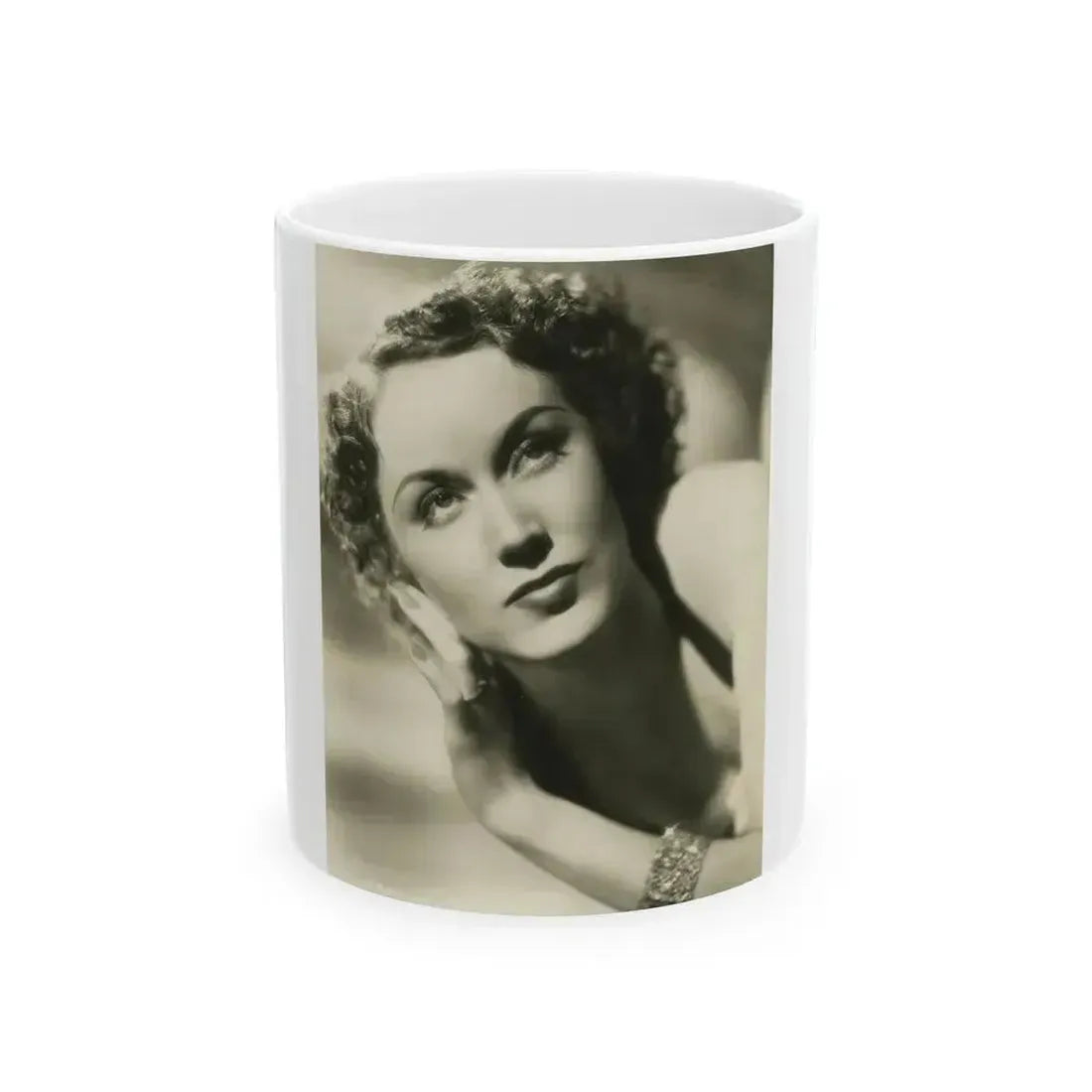 Fay Wray #181 (Vintage Female Icon) White Coffee Mug 11oz - Go Mug Yourself