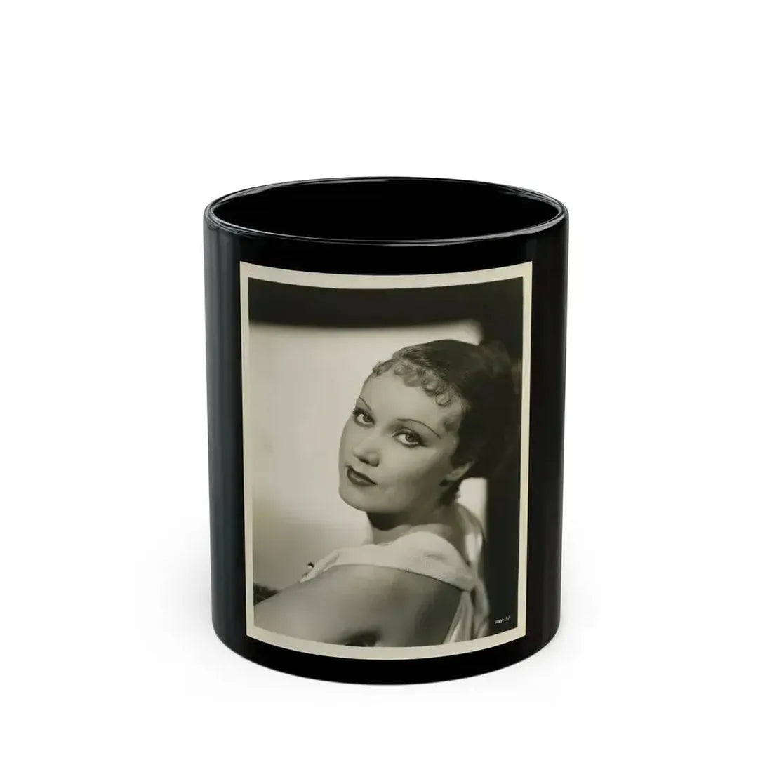 Fay Wray #184 (Vintage Female Icon) Black Coffee Mug 11oz - Go Mug Yourself