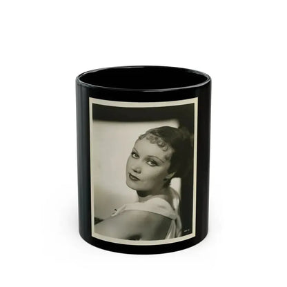Fay Wray #184 (Vintage Female Icon) Black Coffee Mug 11oz - Go Mug Yourself
