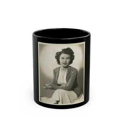 Fay Wray #186 (Vintage Female Icon) Black Coffee Mug 11oz - Go Mug Yourself
