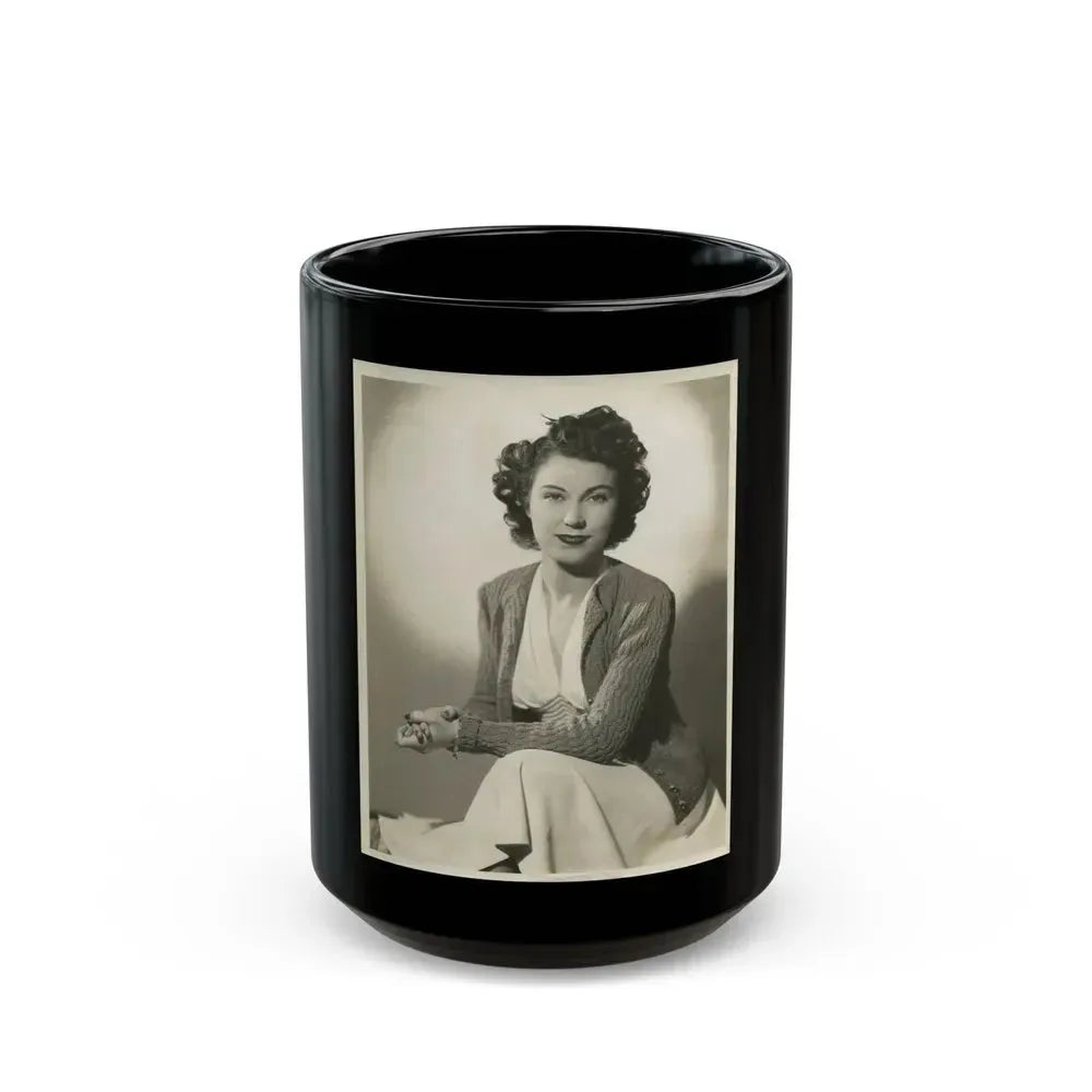 Fay Wray #186 (Vintage Female Icon) Black Coffee Mug 15oz - Go Mug Yourself