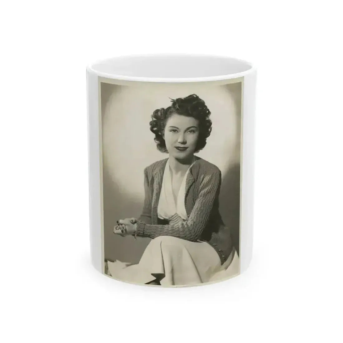 Fay Wray #186 (Vintage Female Icon) White Coffee Mug 11oz - Go Mug Yourself