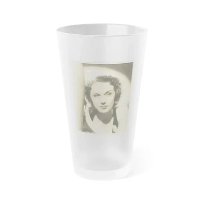 Fay Wray #188 (Vintage Female Icon) Frosted Pint Glass 16oz 16oz Frosted - Go Mug Yourself