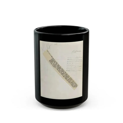 Fay Wray #189 (Vintage Female Icon) Black Coffee Mug 15oz - Go Mug Yourself