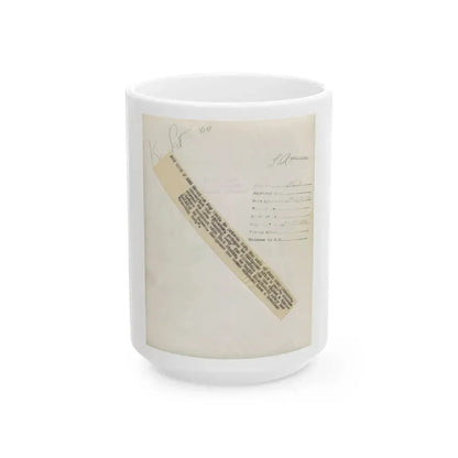 Fay Wray #189 (Vintage Female Icon) White Coffee Mug 15oz - Go Mug Yourself