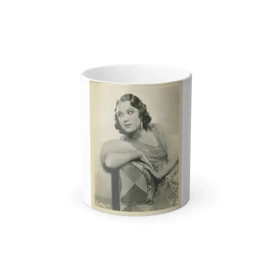 Fay Wray #190 (Vintage Female Icon) Color Changing Mug 11oz 11oz - Go Mug Yourself
