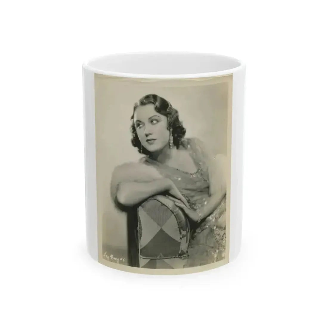 Fay Wray #190 (Vintage Female Icon) White Coffee Mug 11oz - Go Mug Yourself
