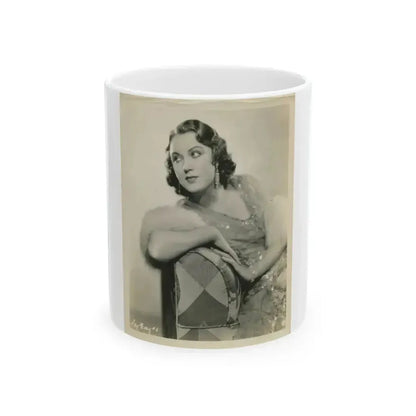 Fay Wray #190 (Vintage Female Icon) White Coffee Mug 11oz - Go Mug Yourself