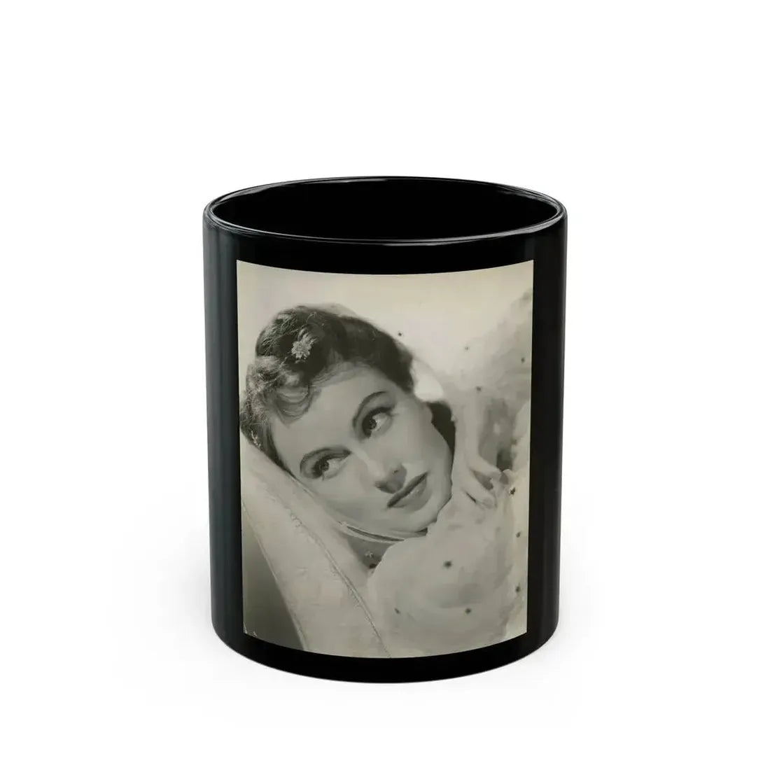 Fay Wray #191 (Vintage Female Icon) Black Coffee Mug 11oz - Go Mug Yourself