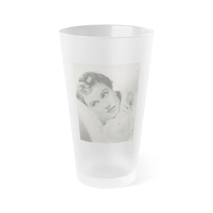 Fay Wray #191 (Vintage Female Icon) Frosted Pint Glass 16oz-16oz-Frosted-Go Mug Yourself