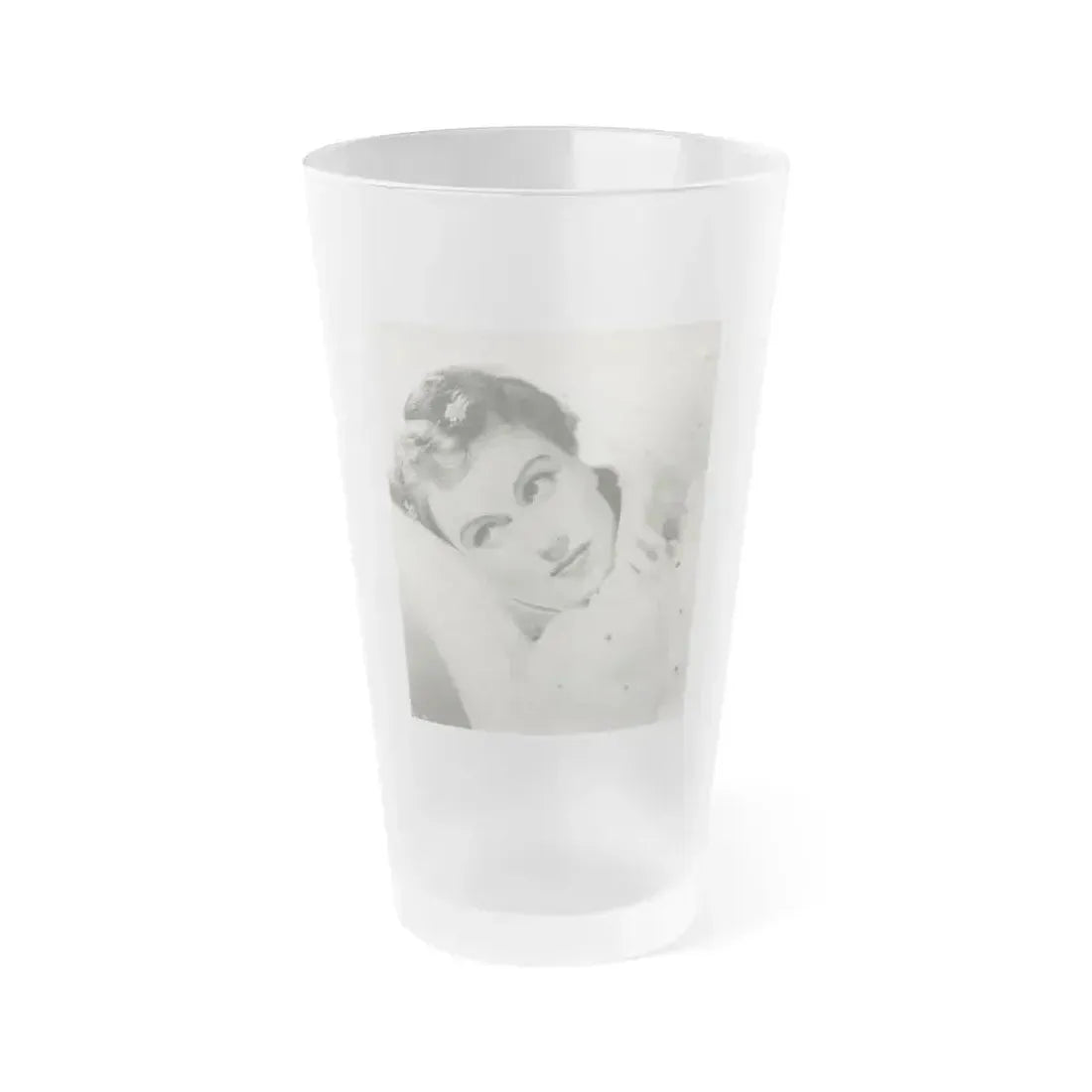 Fay Wray #191 (Vintage Female Icon) Frosted Pint Glass 16oz 16oz Frosted - Go Mug Yourself