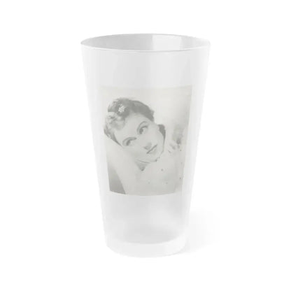 Fay Wray #191 (Vintage Female Icon) Frosted Pint Glass 16oz 16oz Frosted - Go Mug Yourself