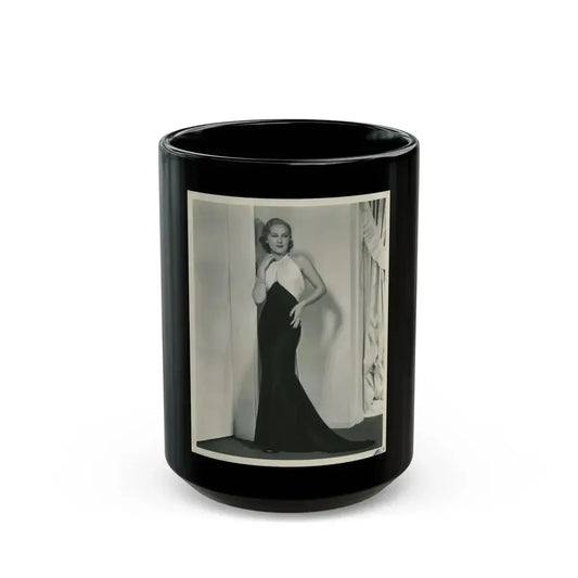 Fay Wray #193 (Vintage Female Icon) Black Coffee Mug 15oz - Go Mug Yourself