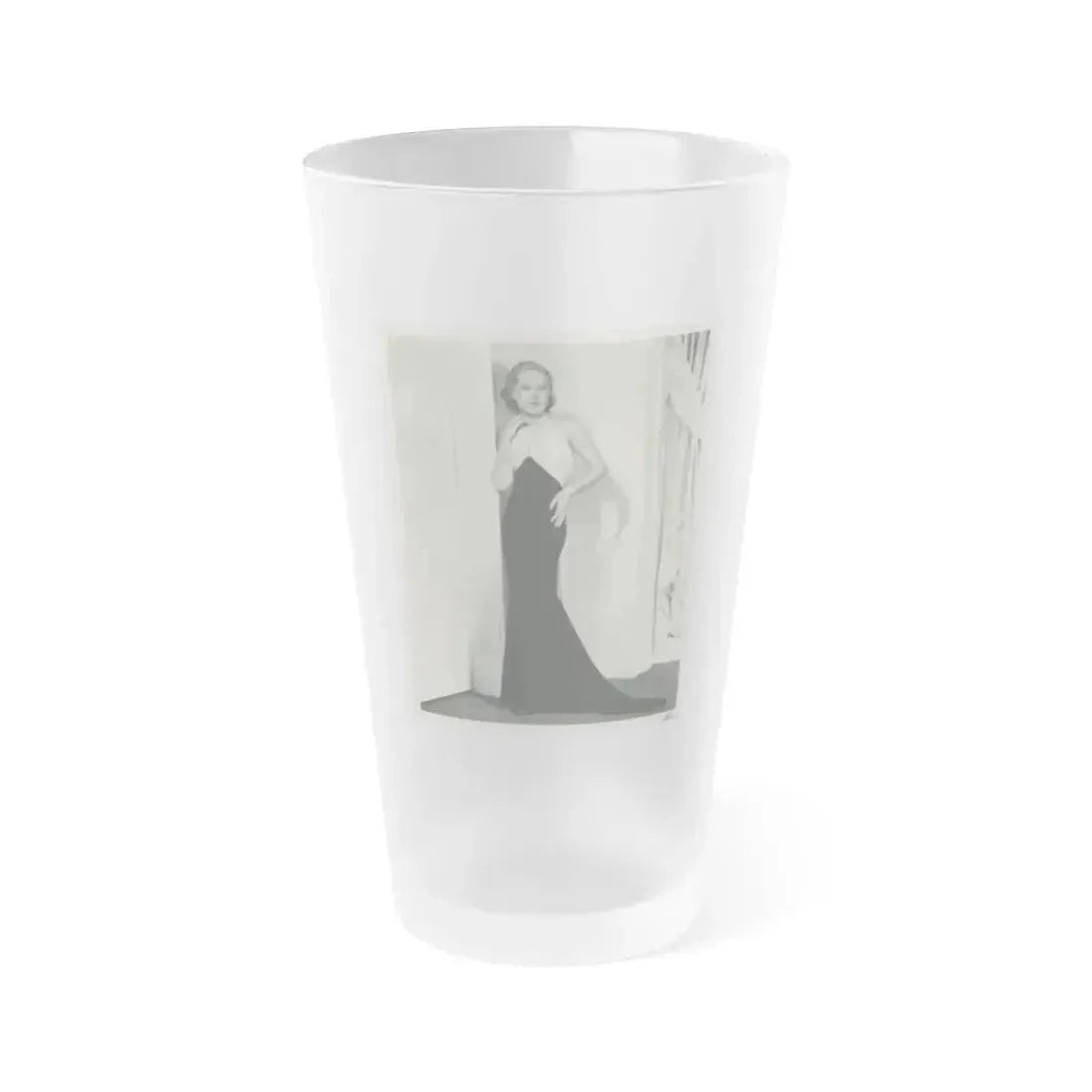 Fay Wray #193 (Vintage Female Icon) Frosted Pint Glass 16oz 16oz Frosted - Go Mug Yourself