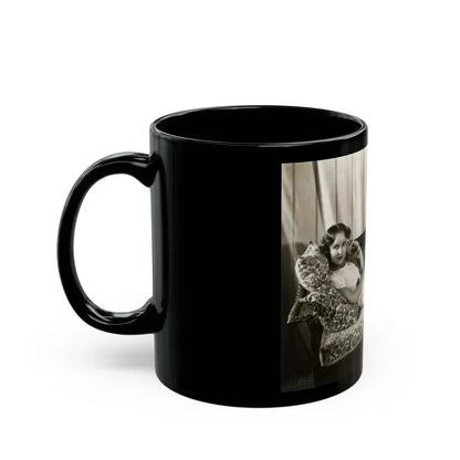 Fay Wray #195 (Vintage Female Icon) Black Coffee Mug - Go Mug Yourself