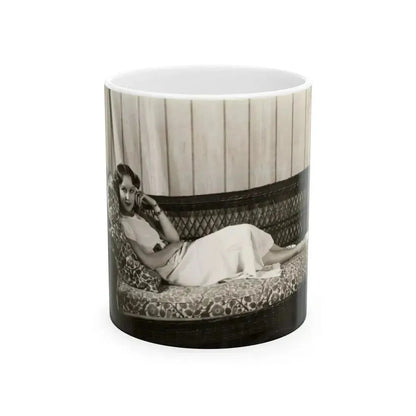 Fay Wray #195 (Vintage Female Icon) White Coffee Mug 11oz - Go Mug Yourself