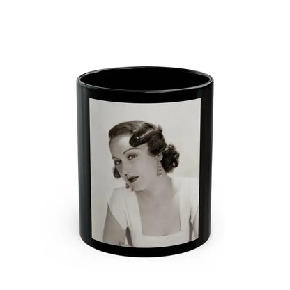 Fay Wray #199 (Vintage Female Icon) Black Coffee Mug 11oz - Go Mug Yourself