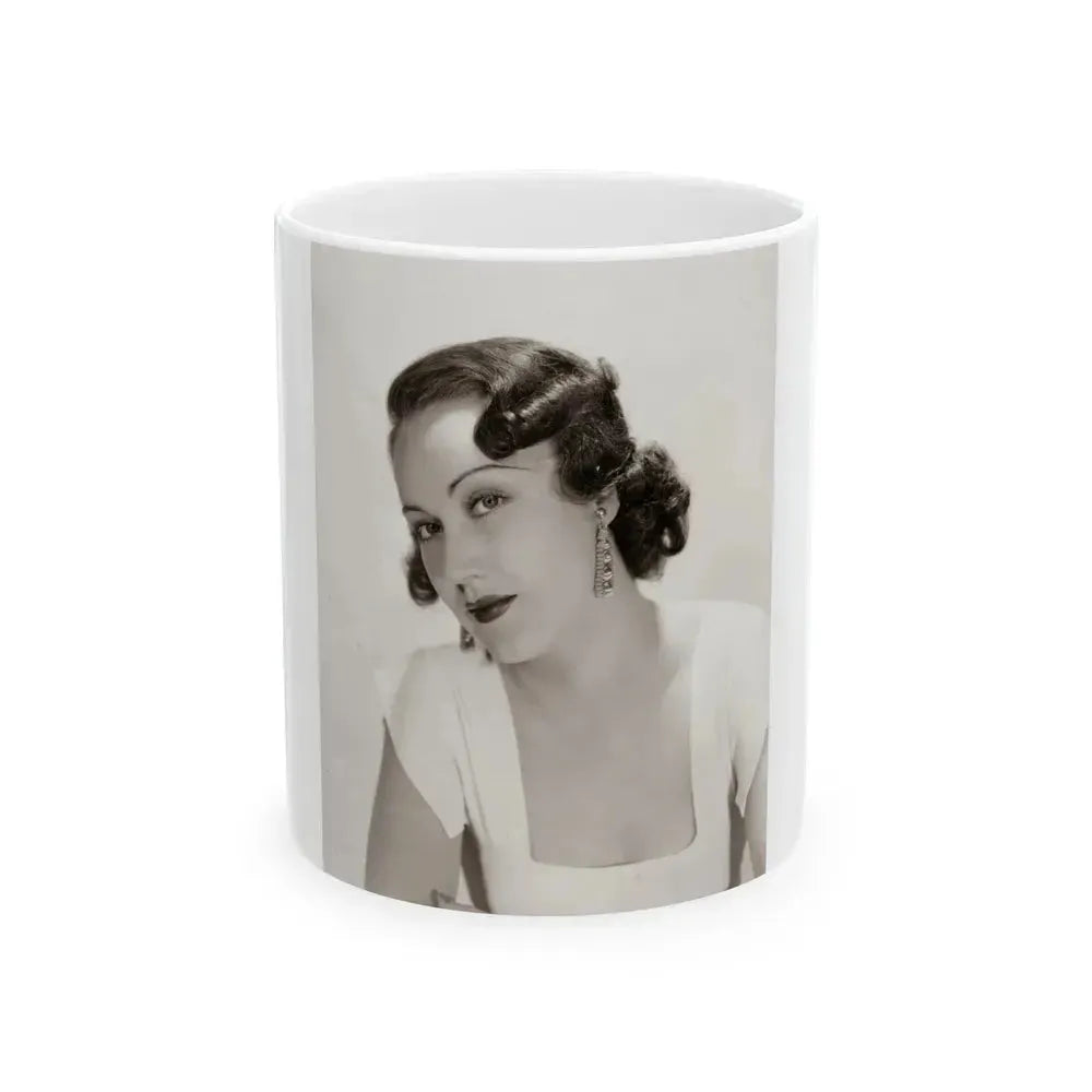 Fay Wray #199 (Vintage Female Icon) White Coffee Mug 11oz - Go Mug Yourself