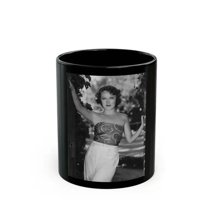 Fay Wray #206 (Vintage Female Icon) Black Coffee Mug 11oz - Go Mug Yourself