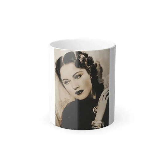 Fay Wray #211 (Vintage Female Icon) Color Changing Mug 11oz 11oz - Go Mug Yourself