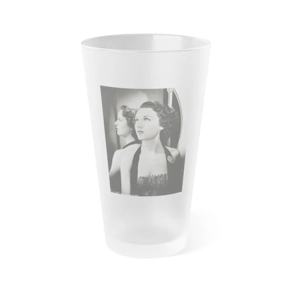 Fay Wray #212 (Vintage Female Icon) Frosted Pint Glass 16oz-16oz-Frosted-Go Mug Yourself