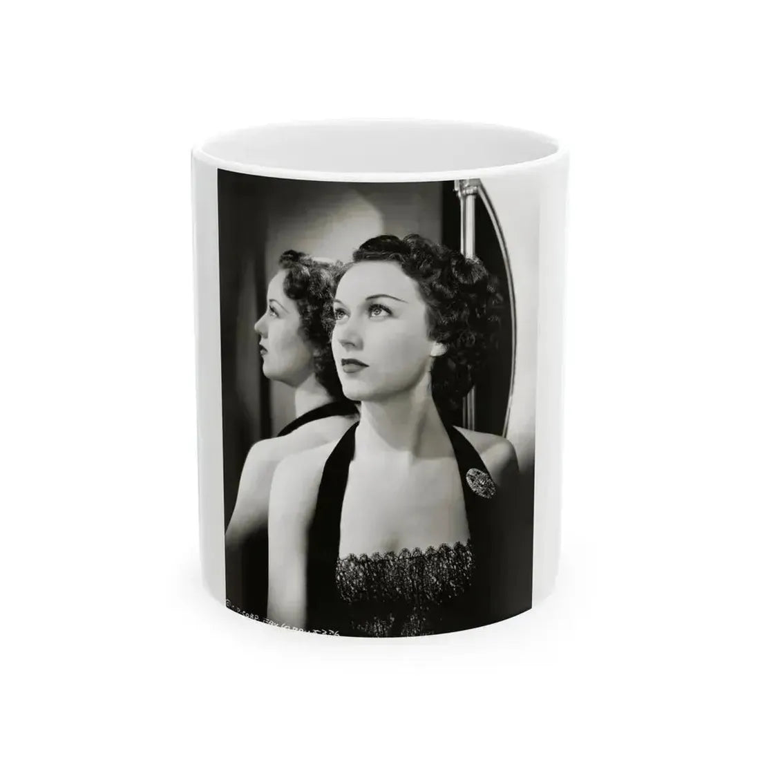 Fay Wray #212 (Vintage Female Icon) White Coffee Mug 11oz - Go Mug Yourself