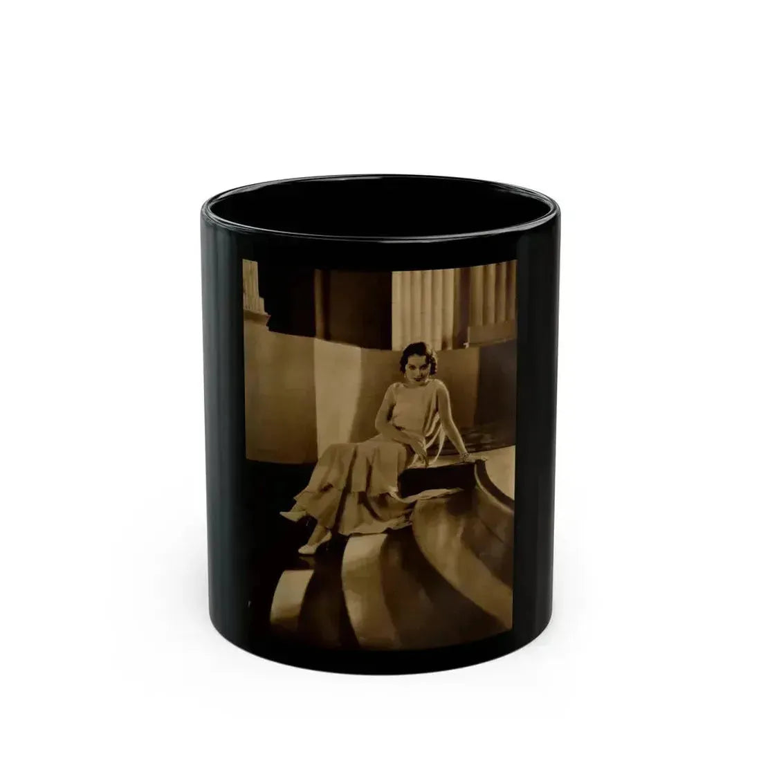Fay Wray #215 1 (Vintage Female Icon) Black Coffee Mug 11oz - Go Mug Yourself