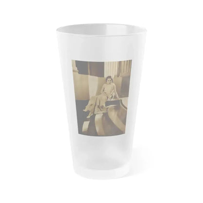 Fay Wray #215 1 (Vintage Female Icon) Frosted Pint Glass 16oz 16oz Frosted - Go Mug Yourself