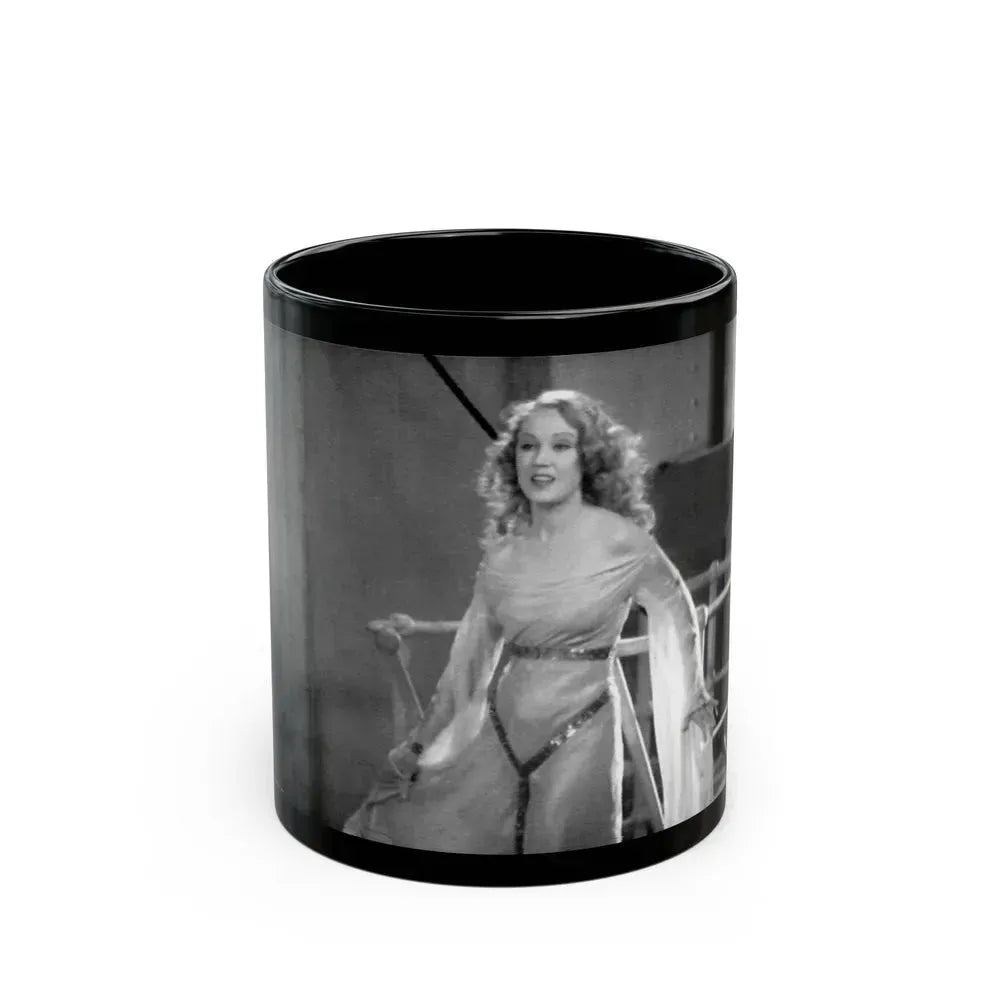 Fay Wray #25 (Vintage Female Icon) Black Coffee Mug 11oz - Go Mug Yourself