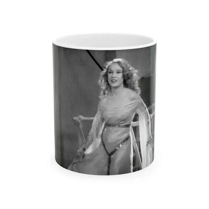 Fay Wray #25 (Vintage Female Icon) White Coffee Mug 11oz - Go Mug Yourself