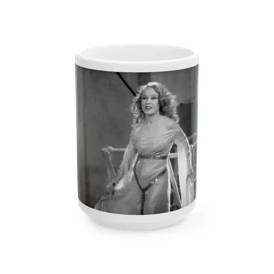 Fay Wray #25 (Vintage Female Icon) White Coffee Mug 15oz - Go Mug Yourself