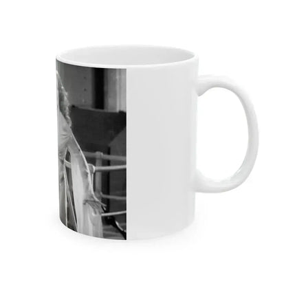 Fay Wray #25 (Vintage Female Icon) White Coffee Mug - Go Mug Yourself