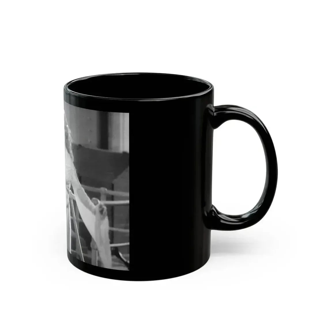 Fay Wray #26 (Vintage Female Icon) Black Coffee Mug - Go Mug Yourself