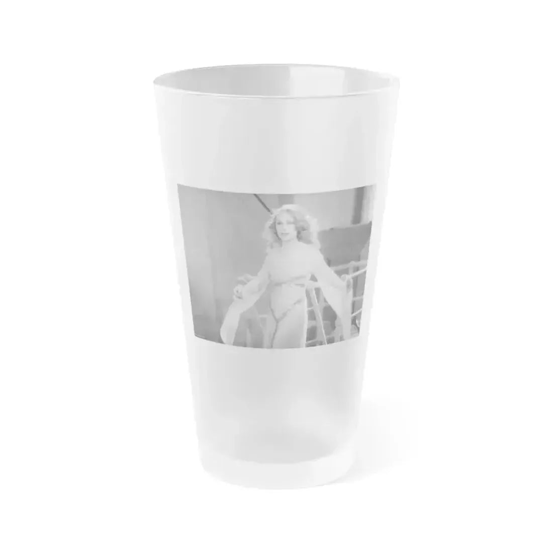 Fay Wray #26 (Vintage Female Icon) Frosted Pint Glass 16oz 16oz Frosted - Go Mug Yourself
