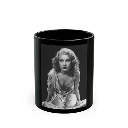 Fay Wray #34 (Vintage Female Icon) Black Coffee Mug 11oz - Go Mug Yourself