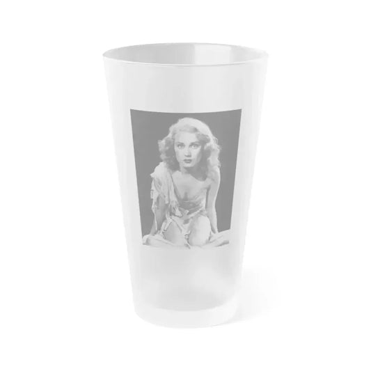 Fay Wray #34 (Vintage Female Icon) Frosted Pint Glass 16oz 16oz Frosted - Go Mug Yourself