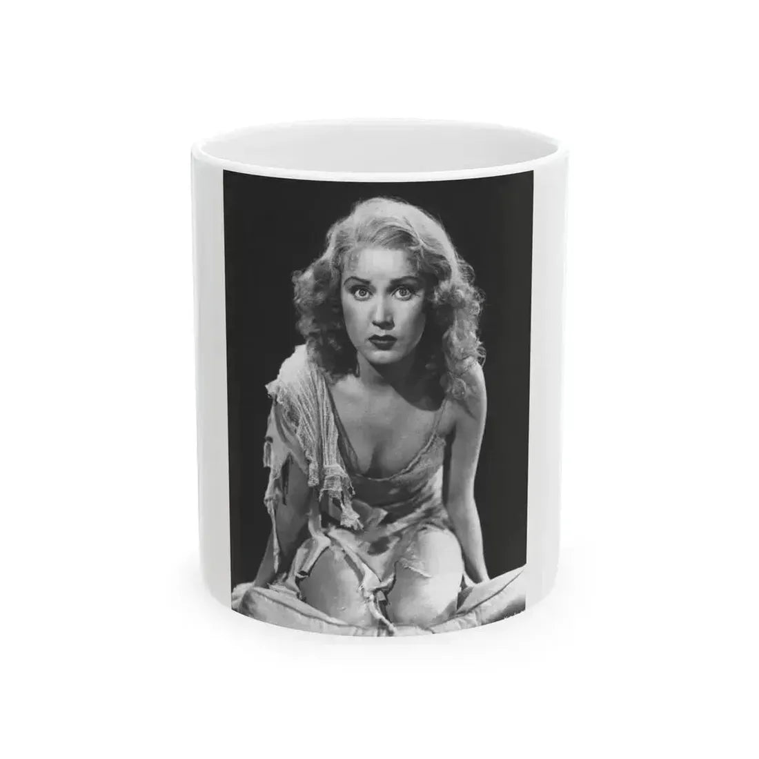 Fay Wray #34 (Vintage Female Icon) White Coffee Mug 11oz - Go Mug Yourself