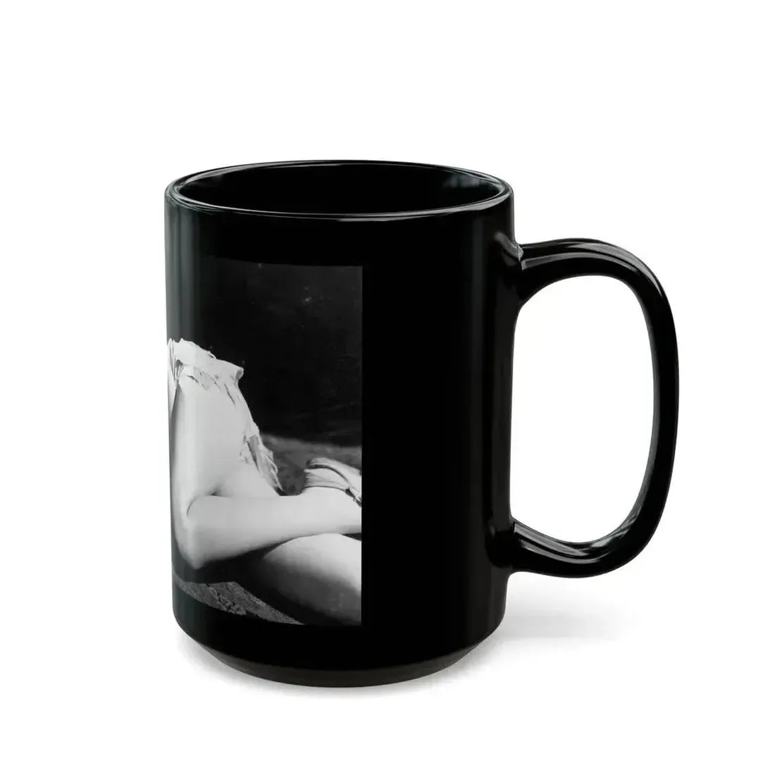 Fay Wray #35 (Vintage Female Icon) Black Coffee Mug - Go Mug Yourself