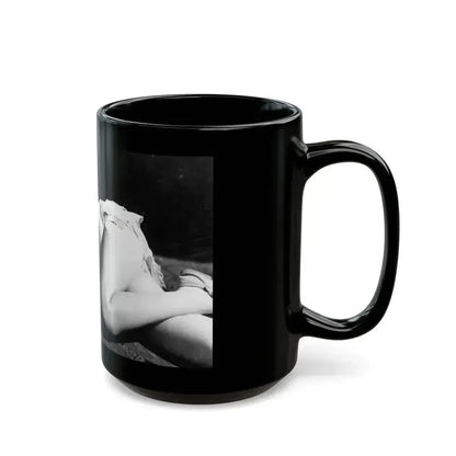 Fay Wray #35 (Vintage Female Icon) Black Coffee Mug - Go Mug Yourself