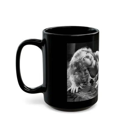 Fay Wray #35 (Vintage Female Icon) Black Coffee Mug - Go Mug Yourself