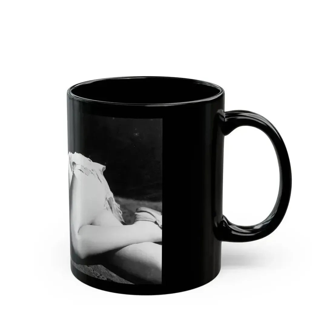 Fay Wray #35 (Vintage Female Icon) Black Coffee Mug - Go Mug Yourself