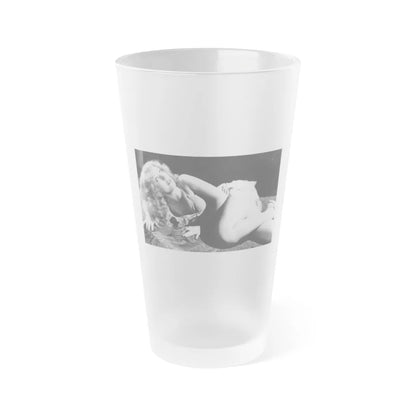 Fay Wray #35 (Vintage Female Icon) Frosted Pint Glass 16oz-16oz-Frosted-Go Mug Yourself