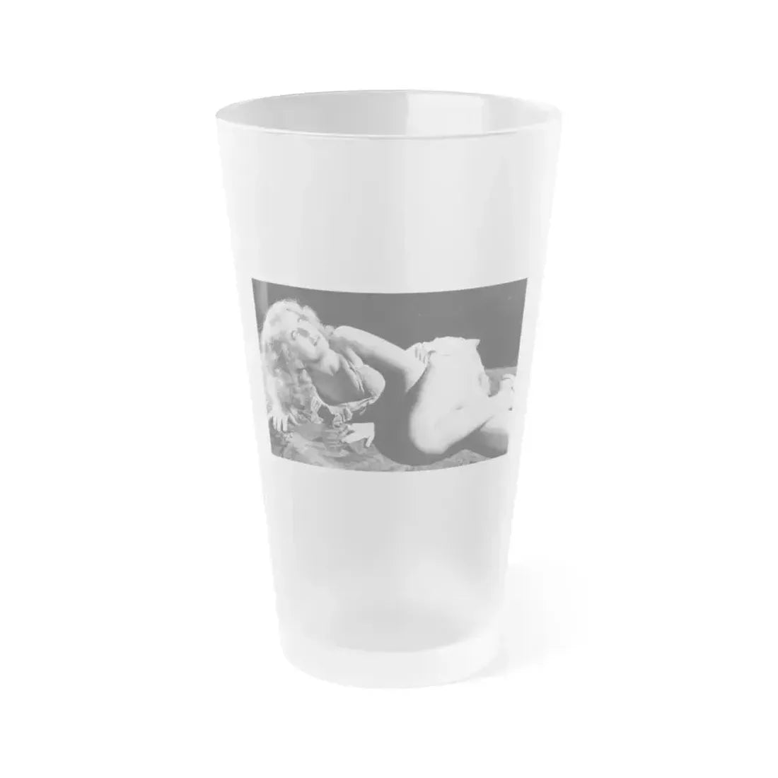 Fay Wray #35 (Vintage Female Icon) Frosted Pint Glass 16oz 16oz Frosted - Go Mug Yourself