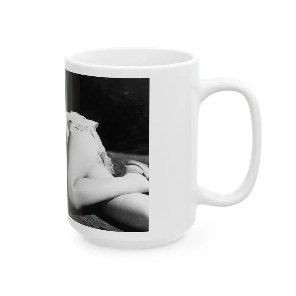 Fay Wray #35 (Vintage Female Icon) White Coffee Mug - Go Mug Yourself