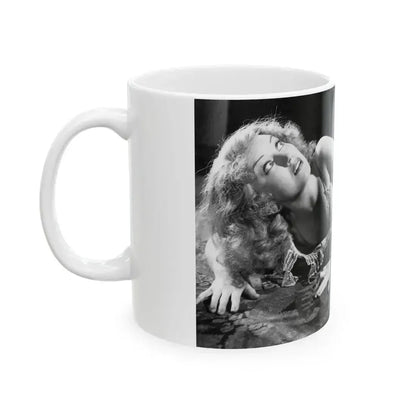 Fay Wray #35 (Vintage Female Icon) White Coffee Mug - Go Mug Yourself