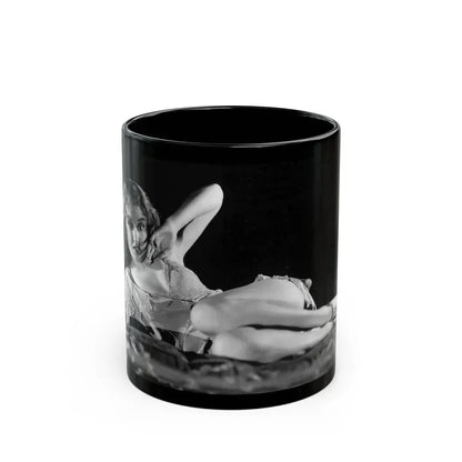 Fay Wray #36 (Vintage Female Icon) Black Coffee Mug 11oz - Go Mug Yourself
