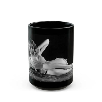 Fay Wray #36 (Vintage Female Icon) Black Coffee Mug 15oz - Go Mug Yourself
