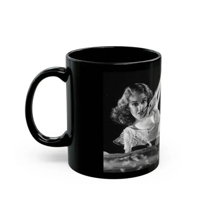 Fay Wray #36 (Vintage Female Icon) Black Coffee Mug - Go Mug Yourself
