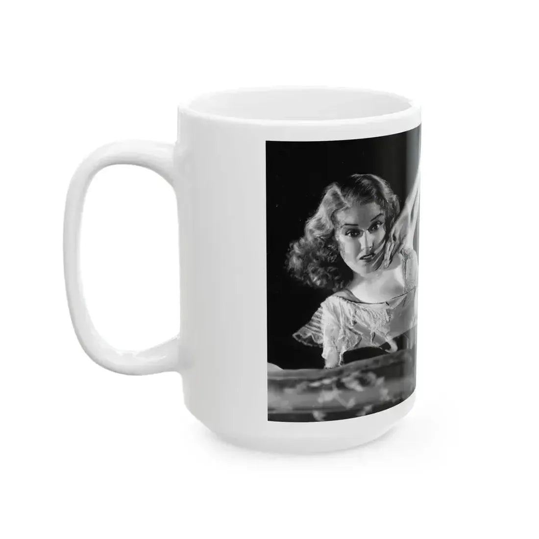 Fay Wray #36 (Vintage Female Icon) White Coffee Mug - Go Mug Yourself