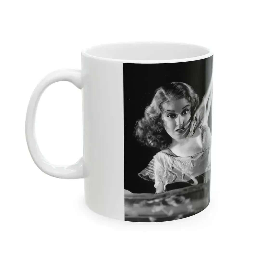 Fay Wray #36 (Vintage Female Icon) White Coffee Mug - Go Mug Yourself